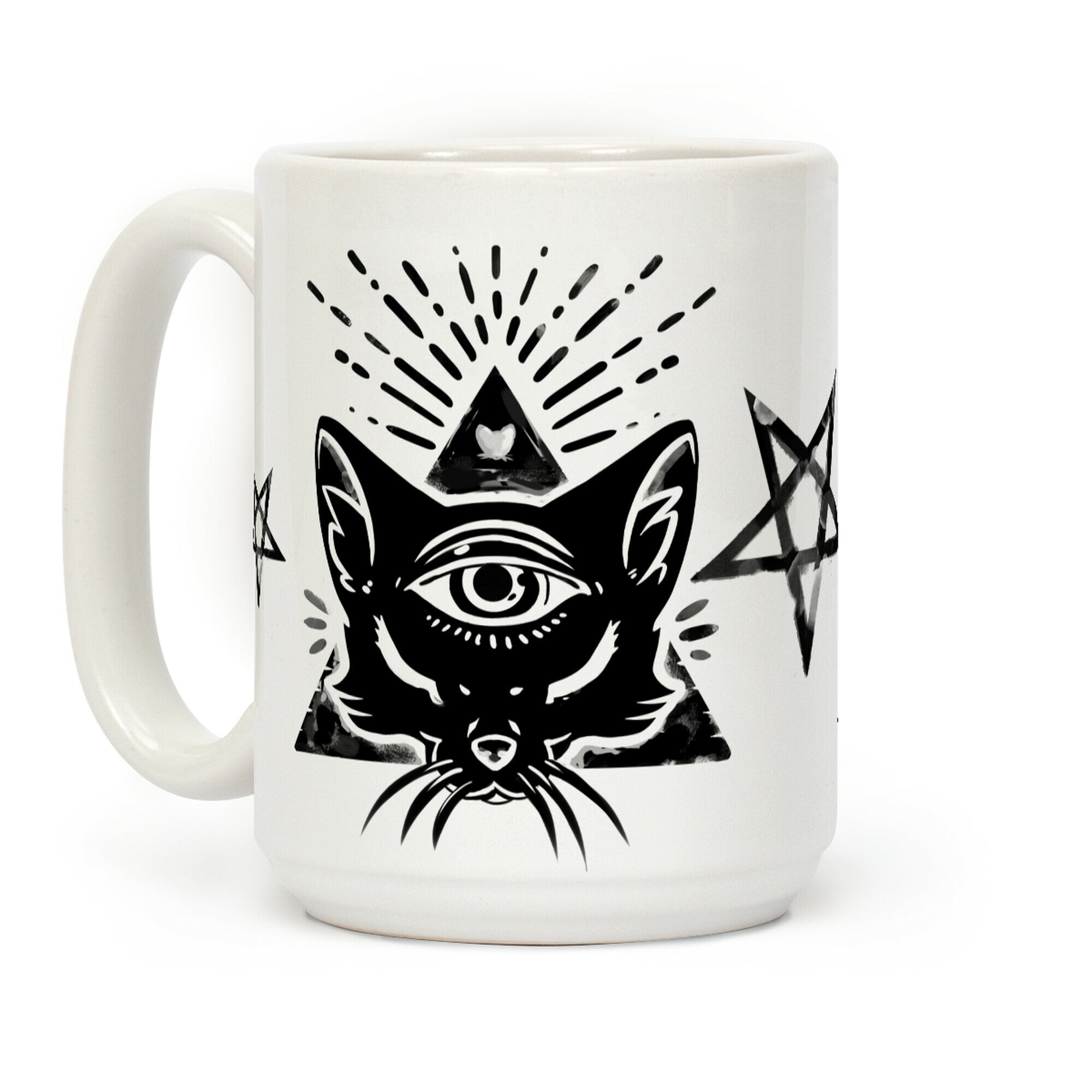 Purrlluminati Coffee Mug